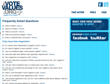 Tablet Screenshot of ivotevalues.org